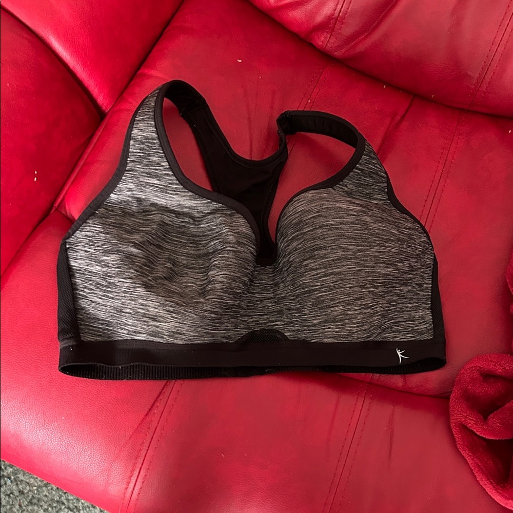 Danskin Black and Gray Sports Bra